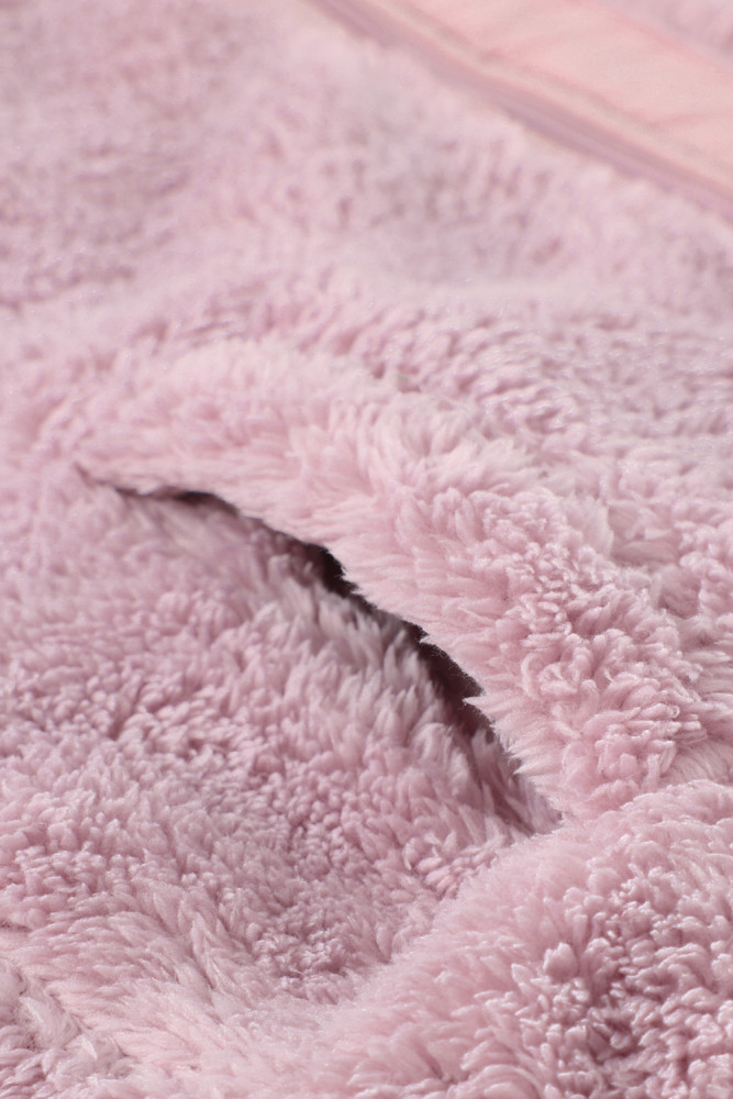 Womens Oversized Zip Up Sherpa Coat with Pocket