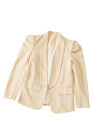 Casual Blazers Puff Sleeve Work Suit Office Blazer Jackets
