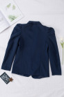 Casual Blazers Puff Sleeve Work Suit Office Blazer Jackets