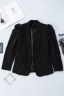 Casual Blazers Puff Sleeve Work Suit Office Blazer Jackets