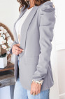 Casual Blazers Puff Sleeve Work Suit Office Blazer Jackets