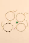 Women's Anklets Butterfly Star Four-piece Set