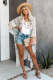 Bohemian Floral Print Kimono