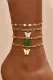 Women's Anklets Butterfly Star Four-piece Set