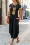Women's Dresses Pineapple Print Maxi Dress