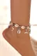 Women's Anklets Conch Metal Shell Dolphin Fish Tail Anklet