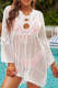 Hollow-out Crochet Knit Beach Dress