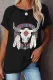 Women's T-shirts Feather Tribal Print T-shirt