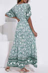 Women's Dresses Floral Tribal Print Maxi Dress