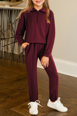 blibean Teen Girls Fall Cotton Sweat Suits Kids Pants Sets Size 6-15 Years TZ62226-P503