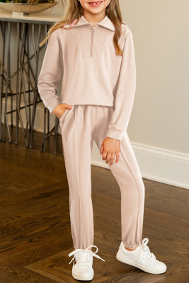 blibean Teen Girls Fall Cotton Sweat Suits Kids Pants Sets Size 6-15 Years TZ62226-P15