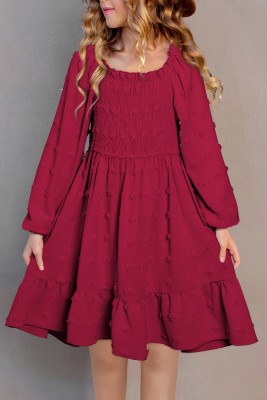 Racing Red Girls' dresses TZ61779-P603