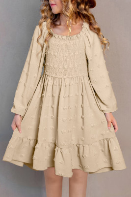 Tan Girls' dresses TZ61779-P3016