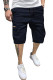 JMIERR Mens Casual Cotton Twill Cargo Shorts Drawstring Classic Chino Stretch Short with 6 Pockets