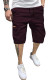 JMIERR Mens Casual Cotton Twill Cargo Shorts Drawstring Classic Chino Stretch Short with 6 Pockets