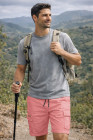 Peach Blossom Men\'s cargo shorts
