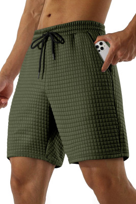 JMIERR Mens Casual Shorts Relaxed Fit Comfy Stretch Elastic Waist Drawstring Sweat Short 7 inch Inseam Lounge Summer Lightweight Shorts with Pockets MC731091-P1609