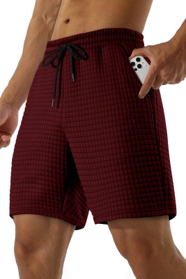 JMIERR Mens Casual Shorts Relaxed Fit Comfy Stretch Elastic Waist Drawstring Sweat Short 7 inch Inseam Lounge Summer Lightweight Shorts with Pockets MC731091-P503