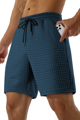 JMIERR Mens Casual Shorts Relaxed Fit Comfy Stretch Elastic Waist Drawstring Sweat Short 7 inch Inseam Lounge Summer Lightweight Shorts with Pockets MC731091-P905