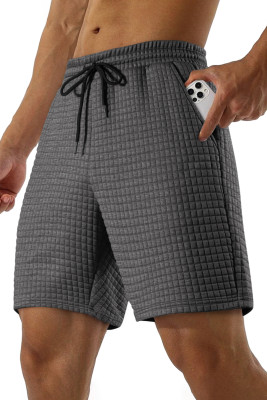 JMIERR Mens Casual Shorts Relaxed Fit Comfy Stretch Elastic Waist Drawstring Sweat Short 7 inch Inseam Lounge Summer Lightweight Shorts with Pockets MC731091-P2011