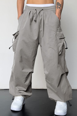 Gray cargo pants MC771157-11