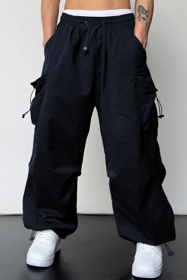 Navy Blue cargo pants MC771157-P605