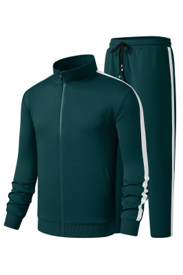 JMIERR Men's Track Suits Sweatsuits 2 Piece Full Zip Sports Outfits Set Sweatshirt and Joggers SweatpantsSea Green Men's Tracksuits MC62224-P1709
