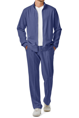JMIERR Men's Sweatsuit Tracksuit 2 Piece Set Full Zip Casual Jogging Suits with Jogger Jackets and Pants Warm Up OutfitsIvy se't MC62243-P1104