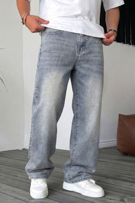 JMIERR Mens Baggy Jeans Stretch Casual Loose Fit Jeans Streetwear Denim Pants MC788059-P1404