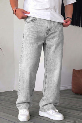 JMIERR Mens Baggy Jeans Stretch Casual Loose Fit Jeans Streetwear Denim Pants MC788059-P1011