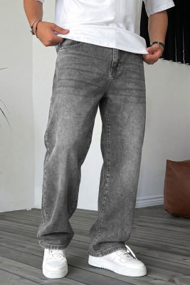 JMIERR Mens Baggy Jeans Stretch Casual Loose Fit Jeans Streetwear Denim Pants MC788059-P11