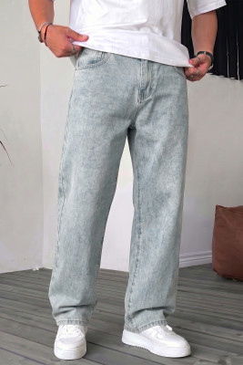 JMIERR Mens Baggy Jeans Stretch Casual Loose Fit Jeans Streetwear Denim Pants MC788059-P6011