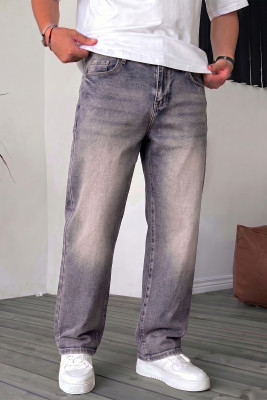 JMIERR Mens Baggy Jeans Stretch Casual Loose Fit Jeans Streetwear Denim Pants MC788059-P1508