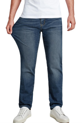JMIERR Men's Stretch Jeans Regular Fit Straight Leg Casual Denim Pants MC783232-P605