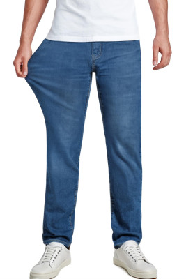 JMIERR Men's Stretch Jeans Regular Fit Straight Leg Casual Denim Pants MC783232-P105