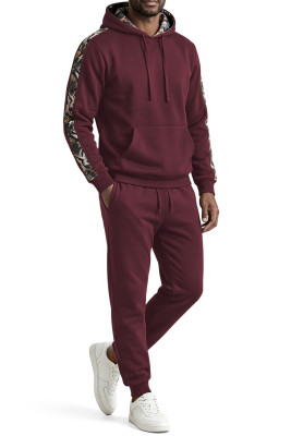 JMIERR Mens Fleece Tracksuit 2 Piece Hoodie Sweatsuit Long Sleeve Pullover Casual Athletic Jogging Suits With Pockets MC62282-P503