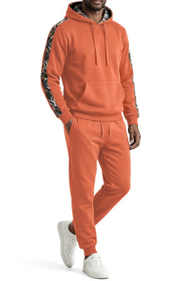 JMIERR Mens Fleece Tracksuit 2 Piece Hoodie Sweatsuit Long Sleeve Pullover Casual Athletic Jogging Suits With Pockets MC62282-P14