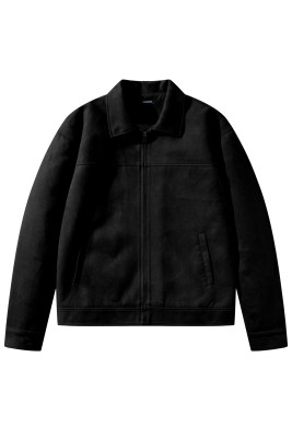 JMIERR Men's Faux Suede Jacket Casual Full Zip Coat MC851571-P2