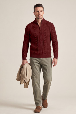 Red Dahlia men sweater MC27358-P403