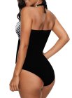 Multicolor Dot Printed One Piece Swimsuit