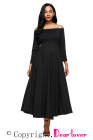 Asvivid Women's High Waist Pleated A Line Long Skirt Front Slit Belted Maxi Skirt S-XXL