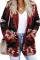 Asvivid Womens Comfy Open Front Long Sweater Cardigans Soft Oversized Popcorn Knitted Pullover Tops Outwear With Pocket