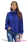 Asvivid Womens Long Sleeve Turtleneck Sweater Oversized Chunky Knit Jumper Pullover Tops