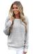 Asvivid Women's Long Sleeve Criss Cross V Neck Knitted Sweater Backless Loose Jumper Sweaters 