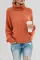 Asvivid Womens Solid Long Sleeve Turtleneck Sweater Winter Warm Soft Knitted Juniors Pullover Sweater Tops