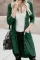 Asvivid Womens Open Front Long Cardigans Solid Button Down Knit Sweater Coat With Pocket