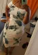 Asvivid Womens Floral Printed Off the Shoulder Short Sleeve Ruched Bodycon Slit Party Dress