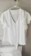 Asvivid Womens Floral Printed Button Down V-Neck Tops Ruffle Cap Sleeve Tie Knot Chiffon Summer Shirt Blouses