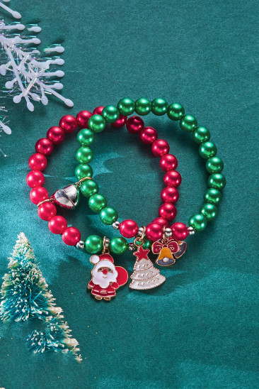 Christmas Santa Claus Bracelets BH013122-P3