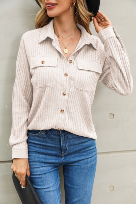 Shirtcolla Shift Casual Basic Shacket LC854310-1